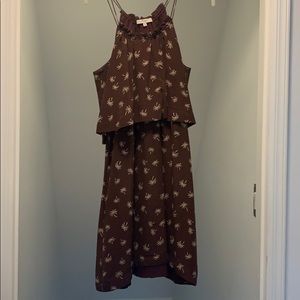 Madewell Palm Tree Dress